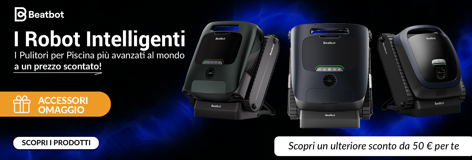 Promozione Robot pulitori piscina Beatbot in promozione