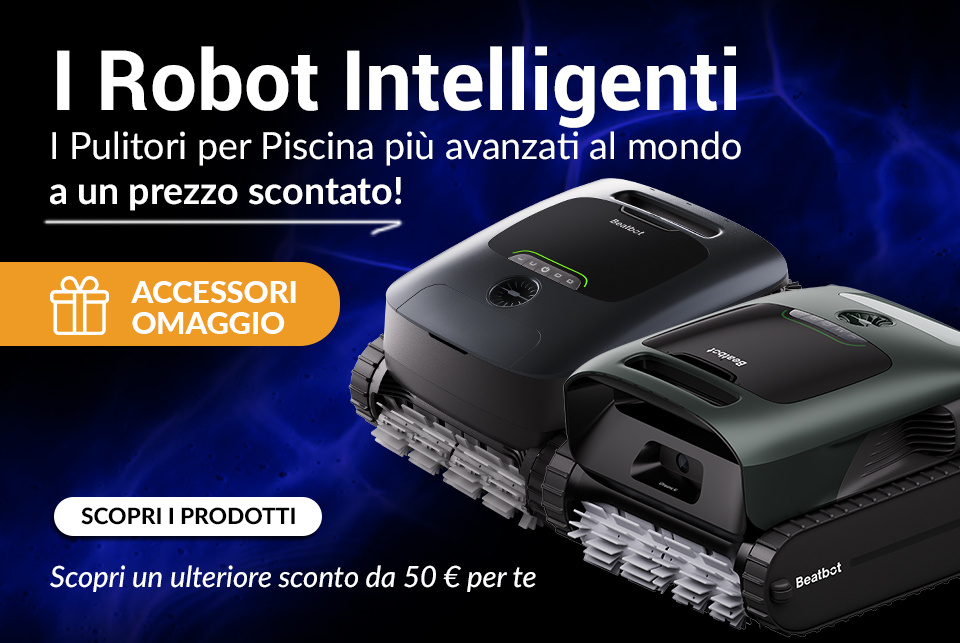Promozione Robot pulitori piscina Beatbot in promozione
