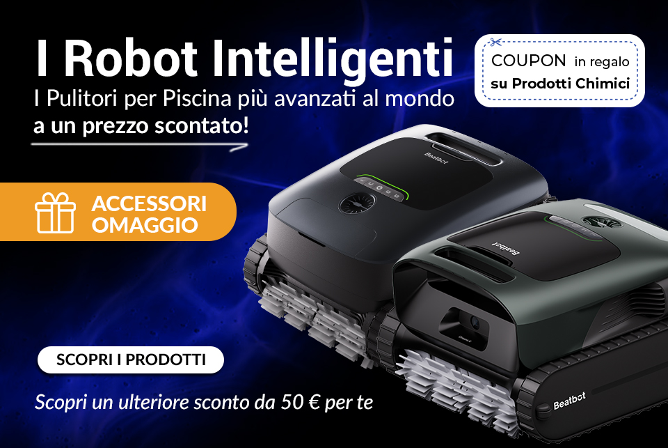 Promozione Robot pulitori piscina Beatbot in promozione