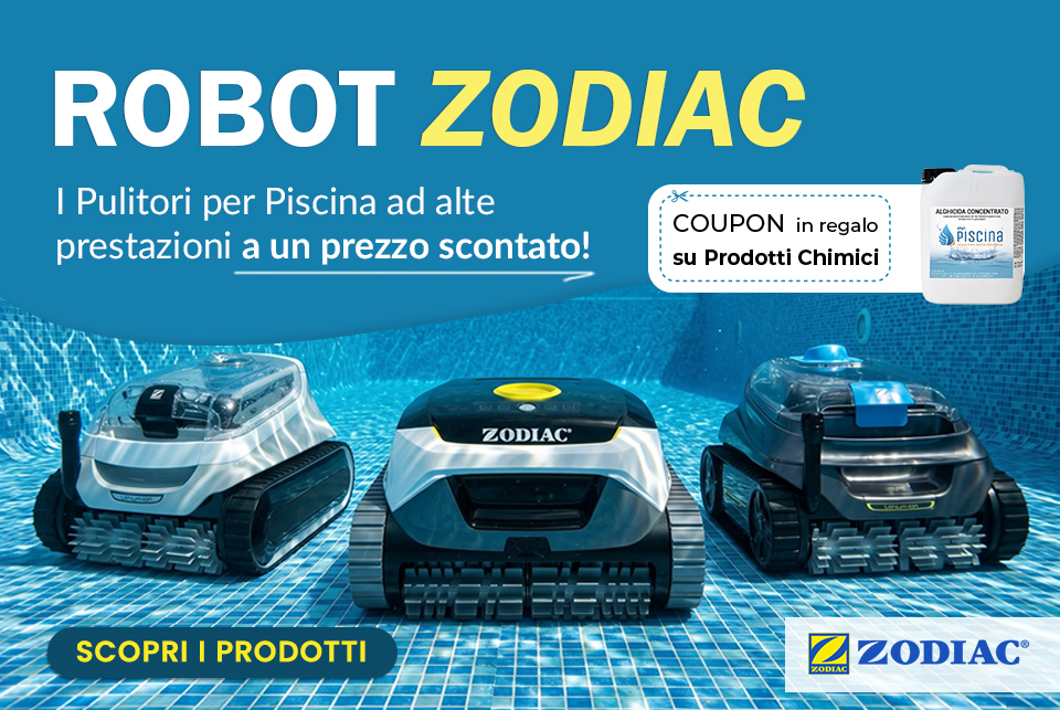 Promozione Robot pulitori piscina Zodiac in sconto