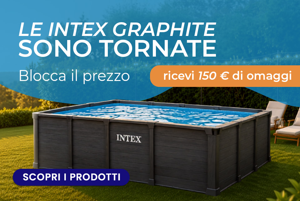 Promozione Intex Graphite in prevendita, 150? di omaggi