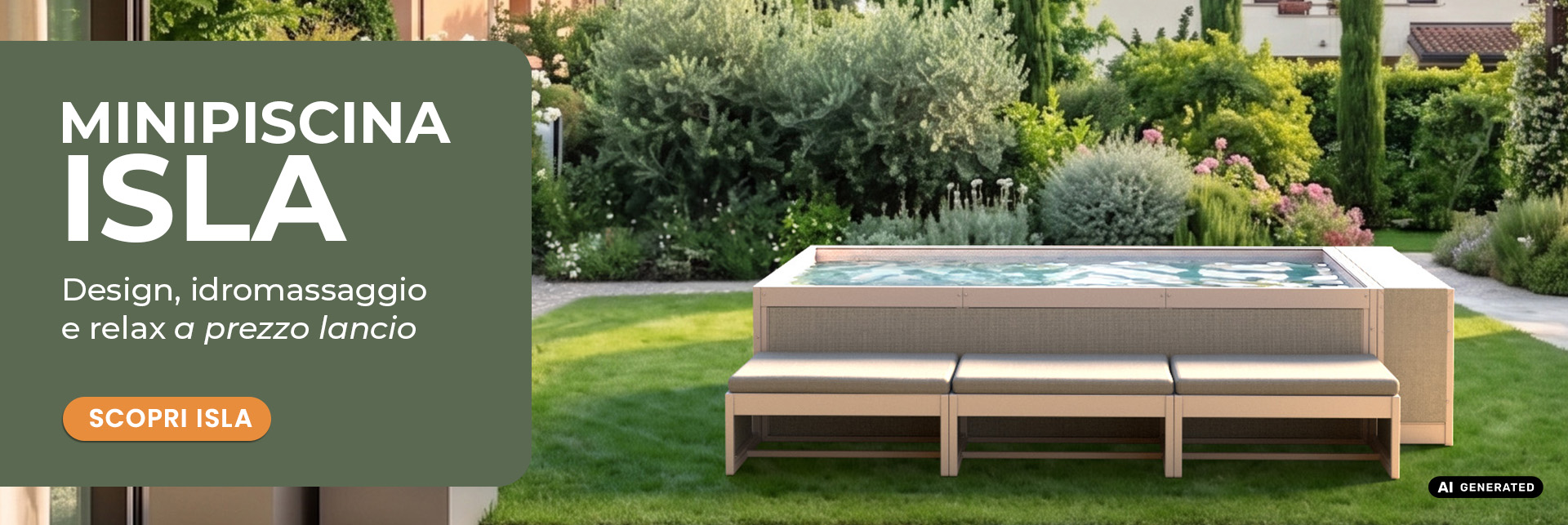 Promozione Minipiscina Isla con prezzo lancio