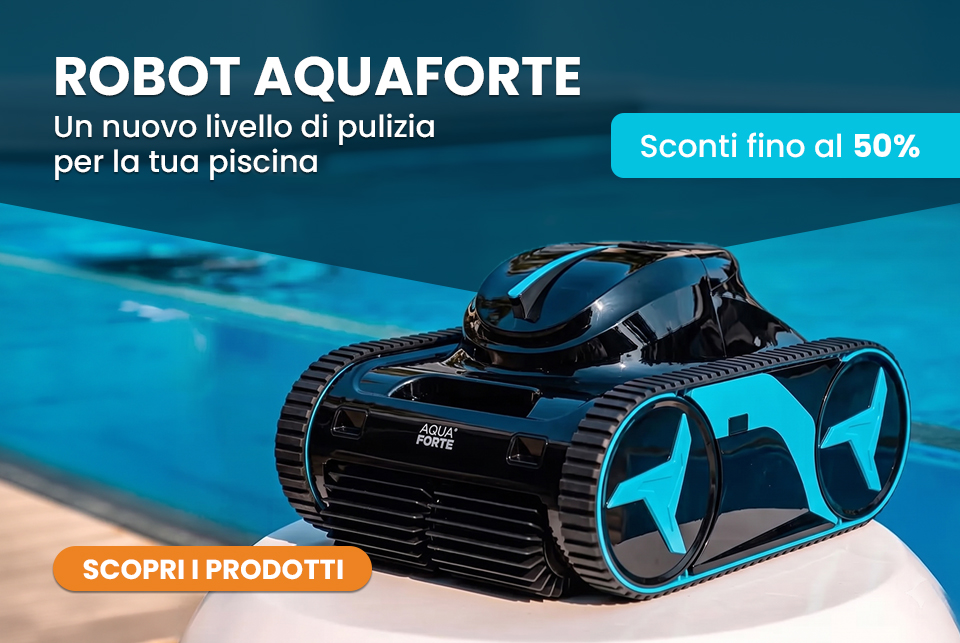 Promozione Robot piscina Aquaforte scontato 50%