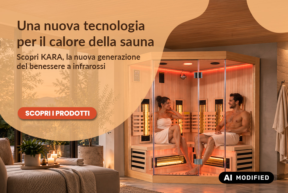 Promozione Saune infrarossi Kara in sconto