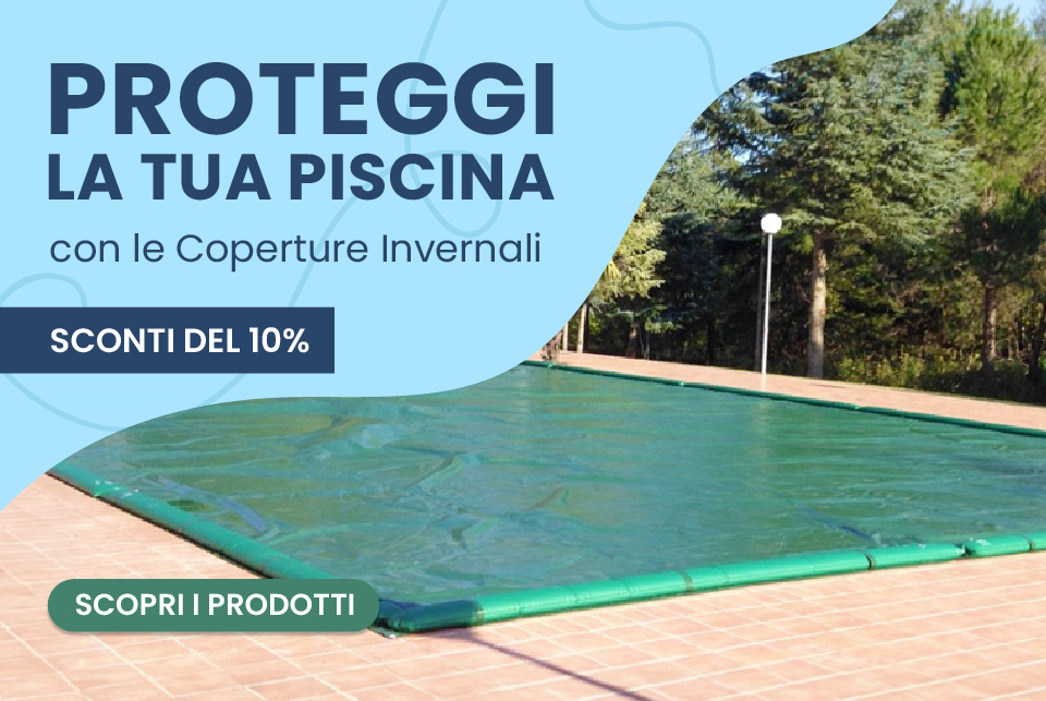 Promozione Coperture invernali per piscina in sconto al 10%