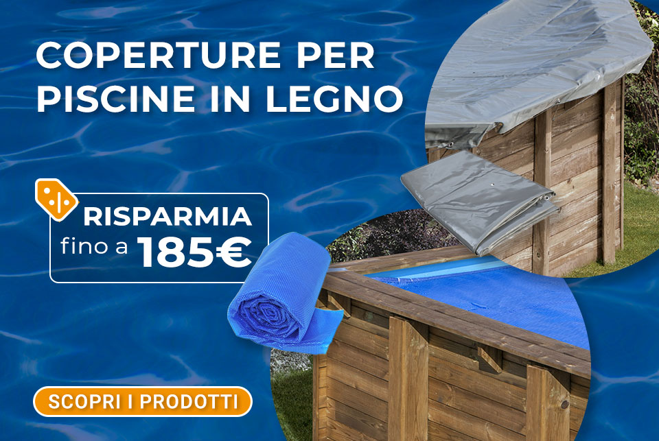 Promozione PROMO Coperture per piscine in legno GRE