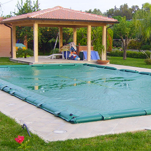 Copertura Invernale Per Piscina Interrata 12x24 FT – Telo Rettangolare Da 10,2x10,2 M, Facile Da Stendere