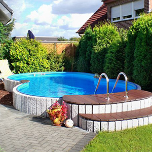 Piscine Seminterrate