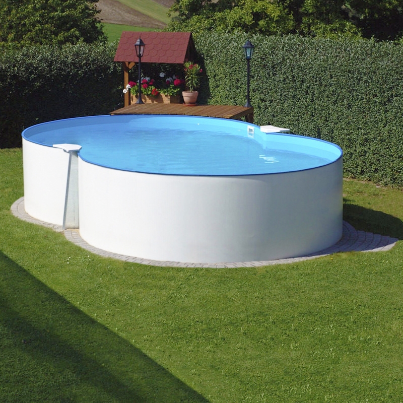 Piscina fuori terra a otto isabella 625 l 6,25 x 3,60 h 1,20 m ... Riscaldamento piscine esterne