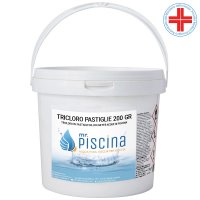 TRICLORO 90% in PASTIGLIE 200 gr per piscina, presidio medico chirurgico