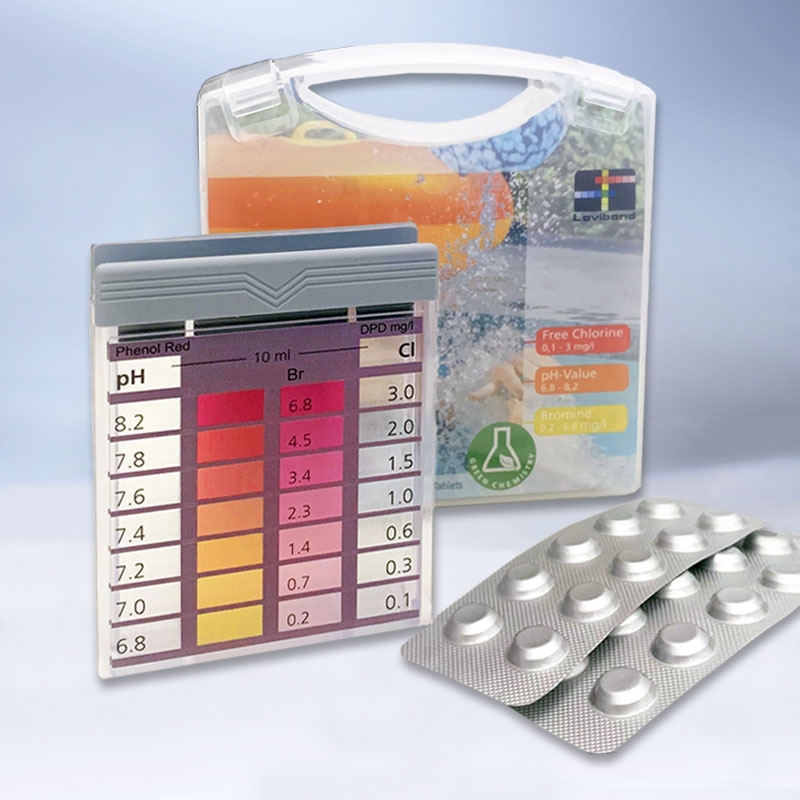 Test kit cloro/pH valigetta in pasticche - Lovibond