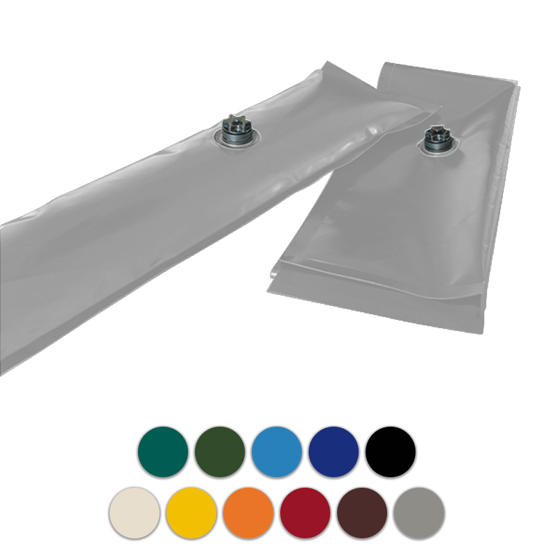 Salsicciotto colorato Polartex® Watertube in Pvc Armato 600 gr/m² con tappo a vite