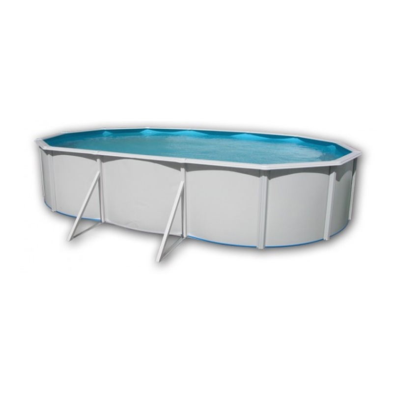 Piscina fuori terra ovale PRESTIGIO - 6,40 x 3,66 x h.1,32 m