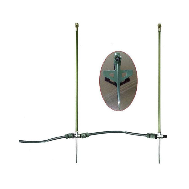 Nebulizzatore Da Esterno A Piedistallo Con 5 Ugelli, Altezza Regolabile 36,8-116,1 Cm, Sistema Di Raffreddamento A Nebbia Per Patio E Giardino