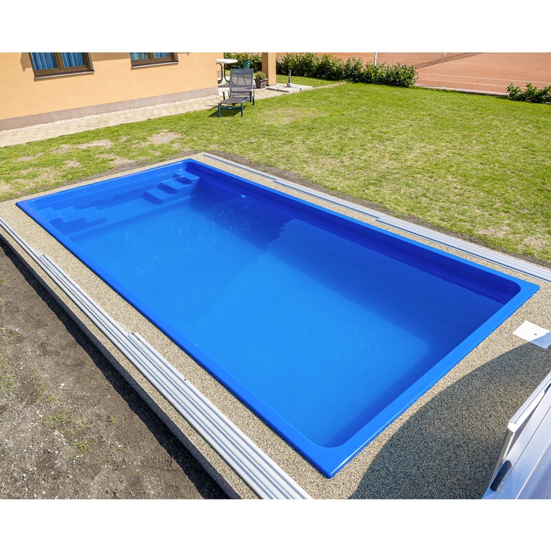 Piscine interrate in vetroresina monoblocco prefabbricate ... Piscine interrate in vetroresina