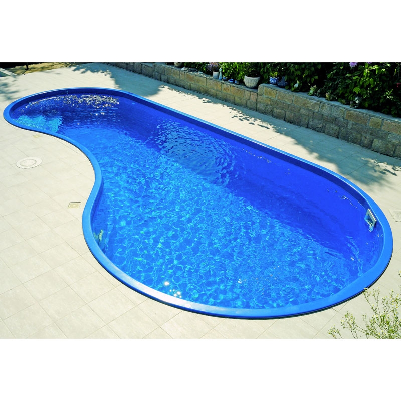 Piscina interrata in vetroresina rhodos 7,50 x 3,50 h.1,40 ... Piscina interrata vetroresina