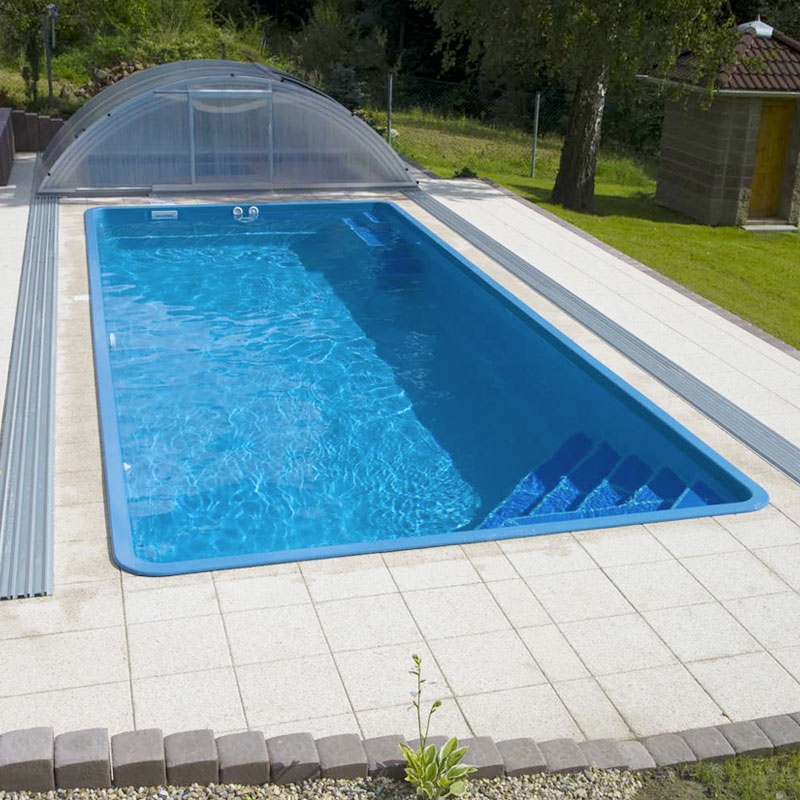 Piscina Interrata In Vetroresina Gemini 820 X 350 H150 Bsvillagecom