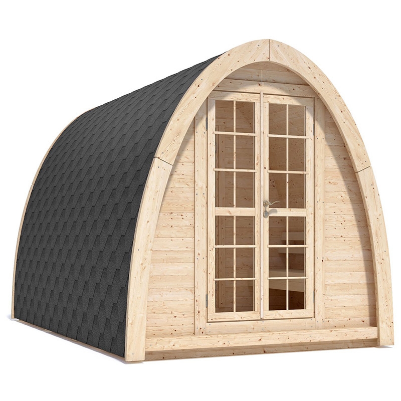 Sauna finlandese tradizionale da esterno modi 2 4 posti con ... Sauna da esterno
