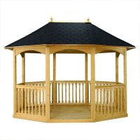 Gazebo da giardino in legno BROMPTON PAVILION