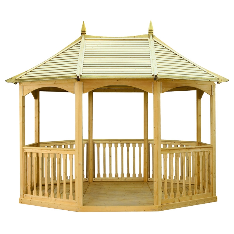 Gazebo da giardino in legno BROMPTON PAVILION | BSVillage.com