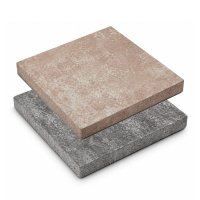 Lastra in pietra ricostruita ARDESIA Autentika 40x40 h 4,2 cm per pavimentazione