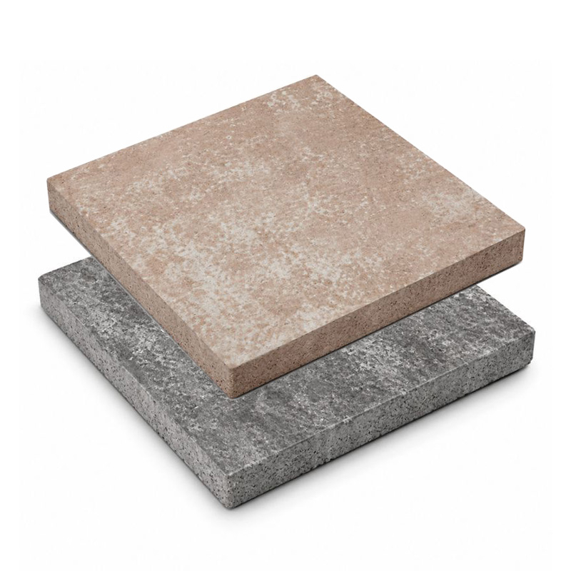Lastra in pietra ricostruita ARDESIA Autentika 40x40 h 4,2 cm per pavimentazione
