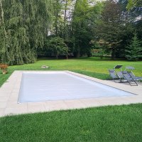 Copertura di Sicurezza per piscina Polartex® 4 SEASONS UNDERTRACK automatica
