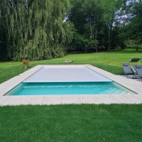 Copertura di Sicurezza per piscina Polartex® 4 SEASONS UNDERTRACK automatica