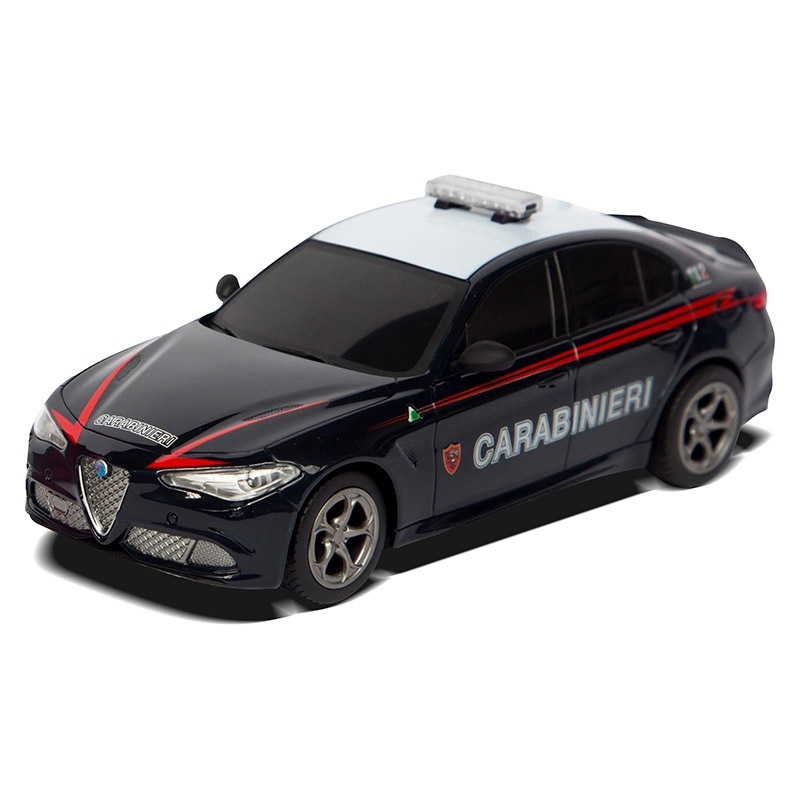 Macchina radiocomandata ALFA ROMEO GIULIA QUADRIFOGLIO CARABINIERI