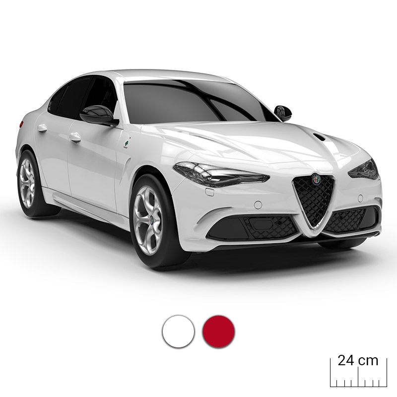 Macchina radiocomandata ALFA ROMEO GIULIA QUADRIFOGLIO scala 1:18