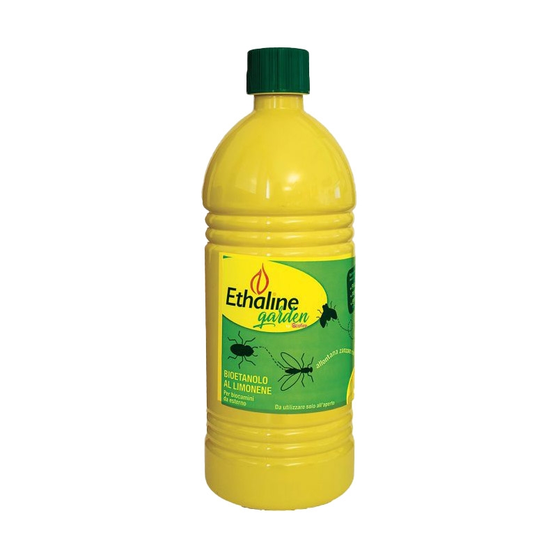 Bioetanolo ETHALINE® Garden da 1 l - Confezione da 98 flaconi