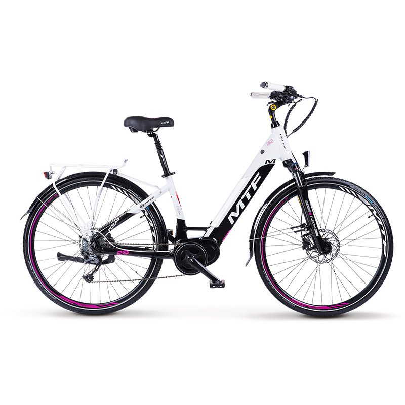 Bicicletta elettrica da città MTF Tour Line Power a 9 velocità, Ruote 28\