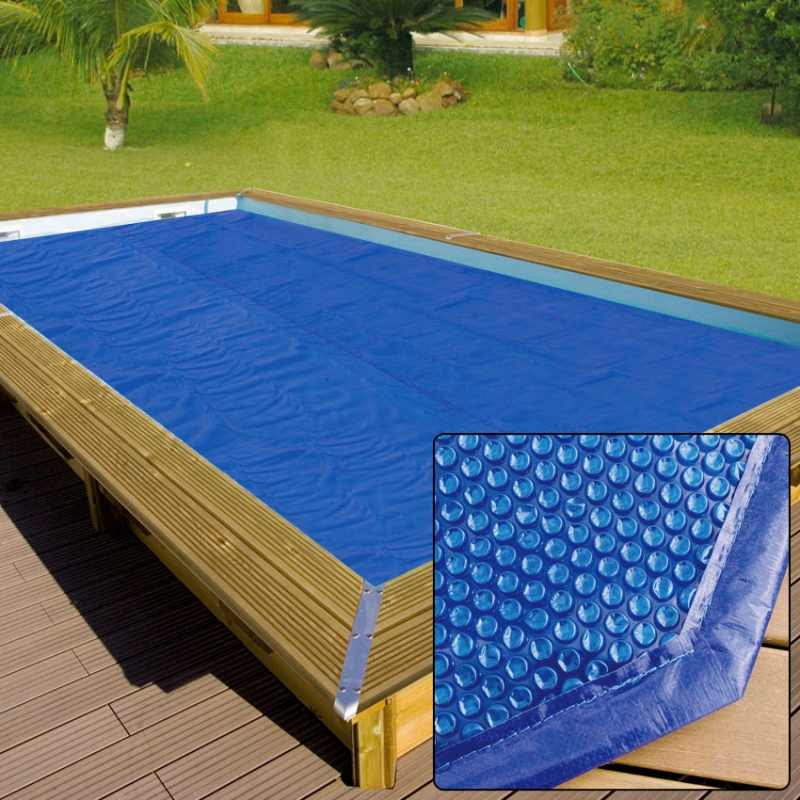 Copertura Isotermica a bolle per piscine in legno NorthWood 6,50 x 3,50 m - Danneggiata