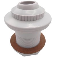 Bocchetta mandata/aspirazione a parete filettata - piscine fuori terra in legno