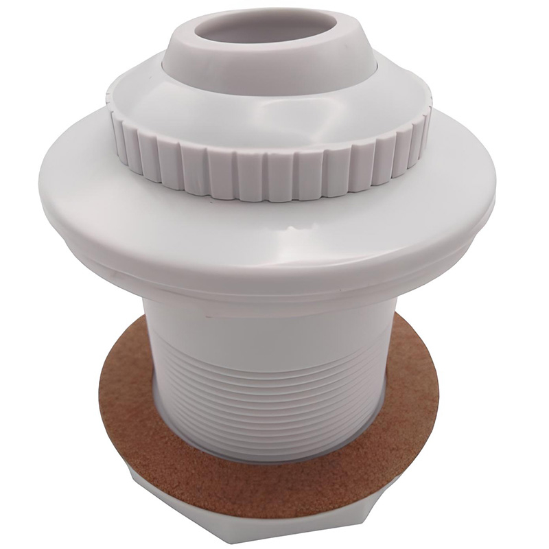 Bocchetta mandata/aspirazione a parete filettata - piscine fuori terra in legno