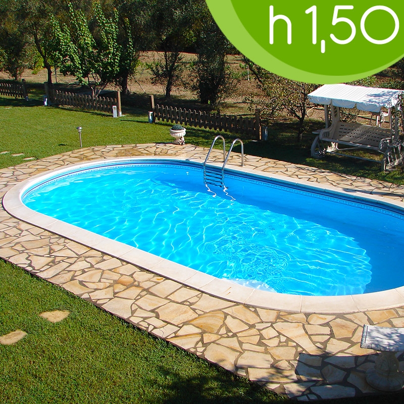 Piscina Interrata Olivia 800 800 X 400 X H 150 M