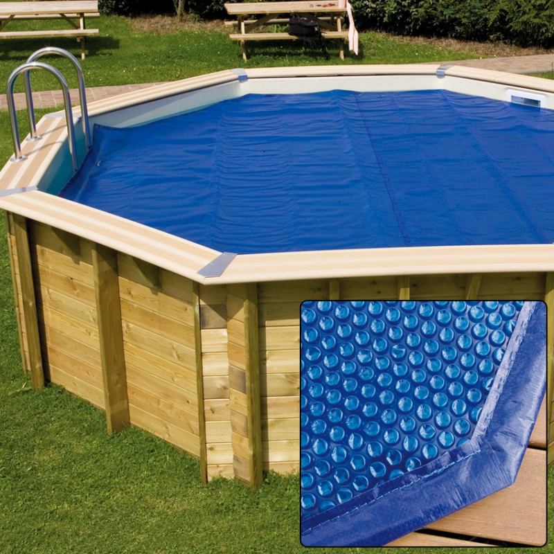 Copertura Isotermica a bolle per piscina in legno ottagonale allungato NorthWood 8,20 x 4,00 m - da Esposizione