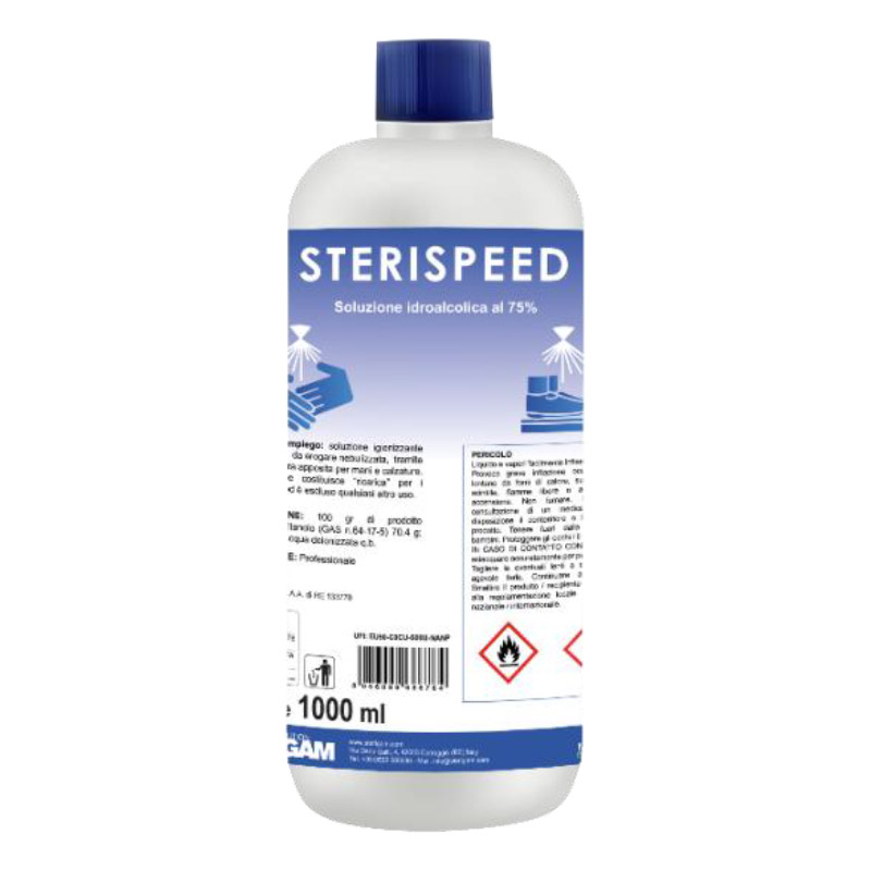 Disinfettante igienizzante liquido STERISPEED - 1 Litro