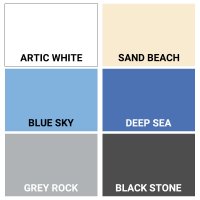 Rivestimento Liner ELBTAL ELITE in PVC-P armato, a rotoli da 25 x h 1,65 m - 41,25 m²