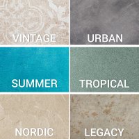 Rivestimento Liner ALKORPLAN VOGUE in PVC-P armato, a rotoli da 25 x h 1,65 m