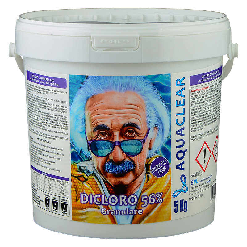 Dicloro granulare 56% diidrato AQUACLEAR