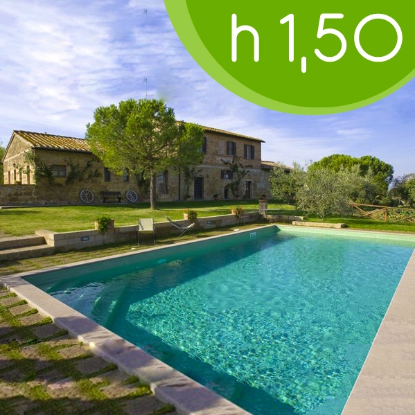 Piscina interrata SUNNY 20 Kit Exclusive by Zodiac 5,40 x 9,45 x h 1,50