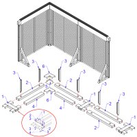 Ricambi per basamento piscina Laghetto fuori terra ANTEA®