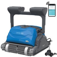 Robot piscina Dolphin OASIS 60 con trasformatore digitale IoT Wi-Fi e carrello by Maytronics - KM0