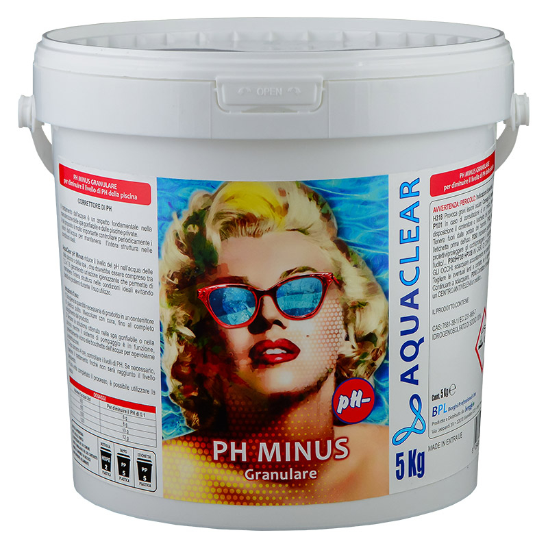 Riduttore PH MINUS granulare sodio bisolfato AQUACLEAR