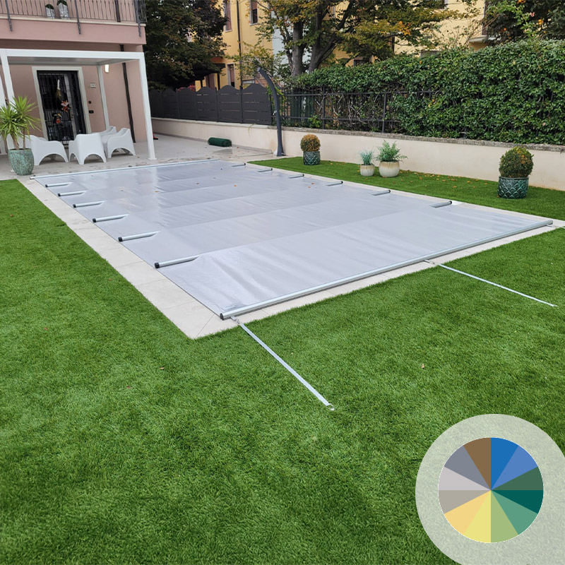 Copertura a barre di Sicurezza per piscina - Polartex® POWERBAR - 580 g/m²