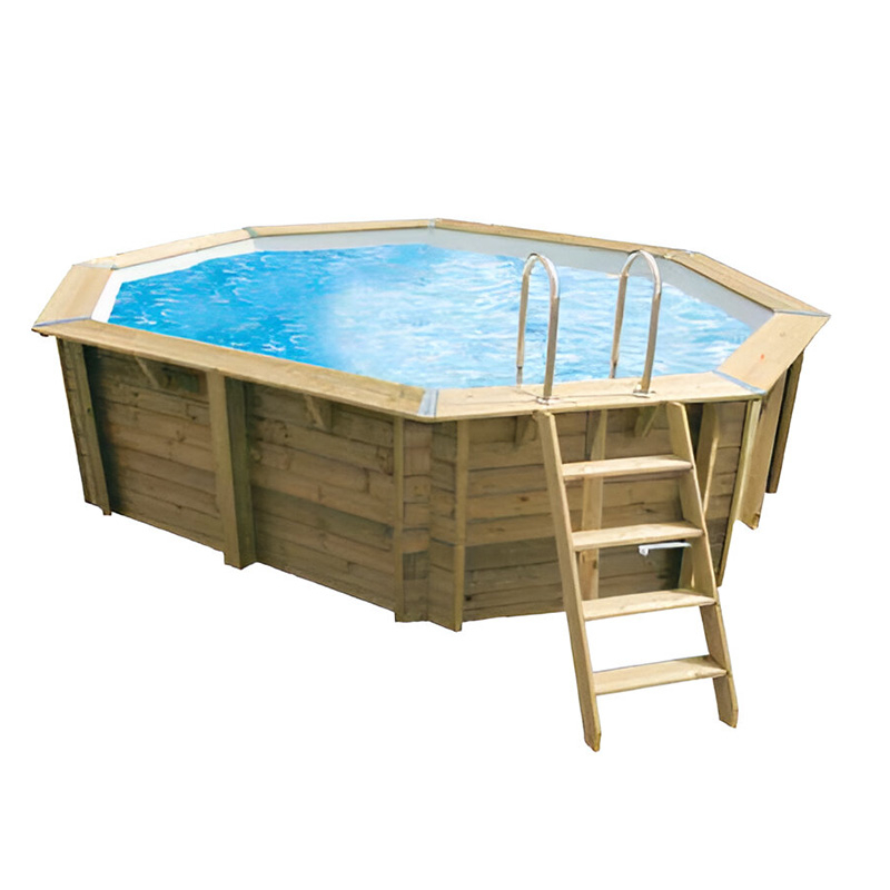 Piscina in legno ottagonale NorthWood 300 - 3,00 x 4,00 h 1,20 m