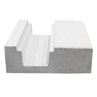 Canalina per bordo sfioratore con fessura EAIM ALLEGGERITO per piscina