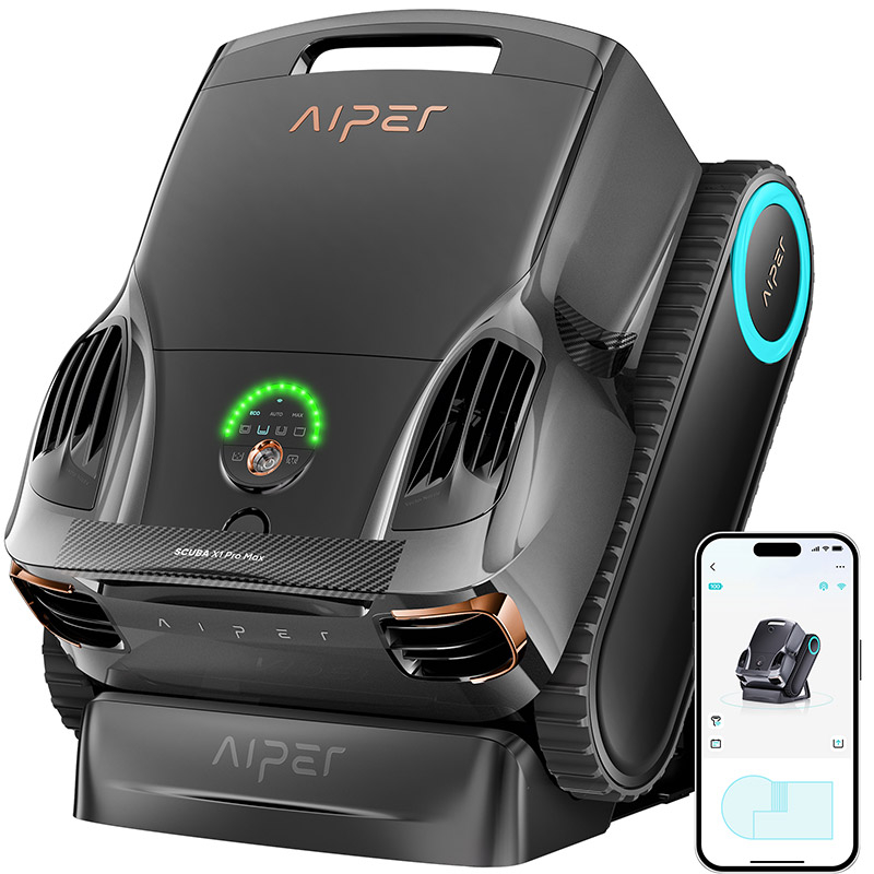 Robot piscina a batteria Aiper Scuba X1 Pro Max