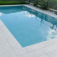 Bordo piatto per piscina in gres SARZANO con finitura CIVETTA - quattro colorazioni
